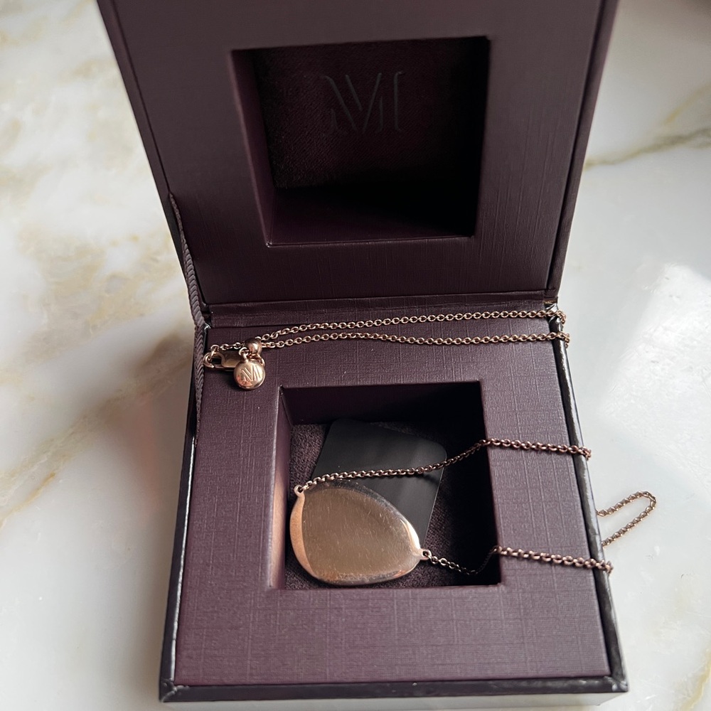 Monica Vinader Rose gold necklace - Picture 3 of 5